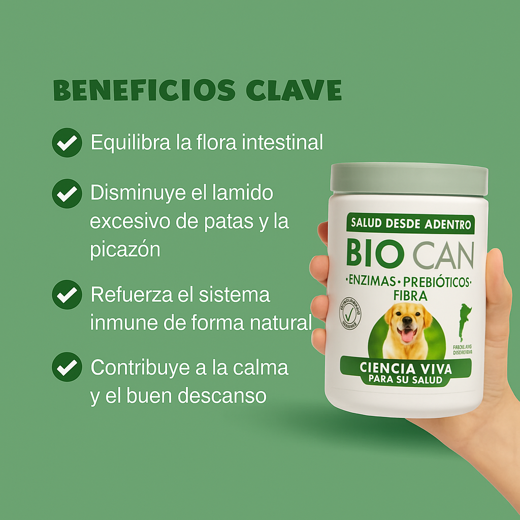 BIOCAN - Probiótico para Perros 🐶 + EBOOK DE REGALO